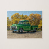 ヴィンテージクラシックアンティークアメリカントラック ジグソーパズル (横)