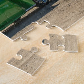 ヴィンテージクラシックアンティークアメリカントラック ジグソーパズル (側面)