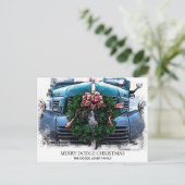 *~*ヴィンテージクラシックアンティークホリデーオールドレトロ ポストカード (スタンド正面)