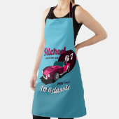 ヴィンテージクラシックアンティーク車の伝説的なパパ名 エプロン (インサイチュ)