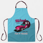 ヴィンテージクラシックアンティーク車の伝説的なパパ名 エプロン (正面)