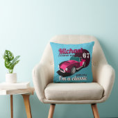 ヴィンテージクラシックアンティーク車の伝説的なパパ名 クッション (椅子)