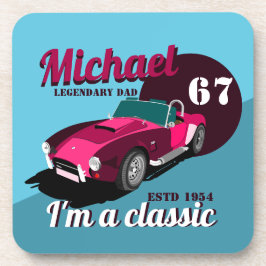 ヴィンテージクラシックアンティーク車の伝説的なパパ名 コースター