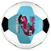 ヴィンテージクラシックアンティーク車の伝説的なパパ名 サッカーボール (回転)