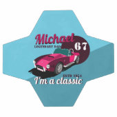 ヴィンテージクラシックアンティーク車の伝説的なパパ名 サッカーボール (フラット)