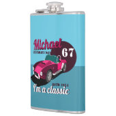 ヴィンテージクラシックアンティーク車の伝説的なパパ名 フラスク (左)