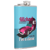 ヴィンテージクラシックアンティーク車の伝説的なパパ名 フラスク (右)