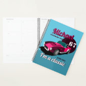 ヴィンテージクラシックアンティーク車の伝説的なパパ名 プランナー手帳 (ディスプレー)