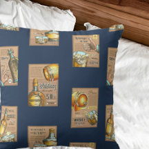 ヴィンテージクラシックウイスキーバーポスターパターン