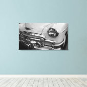 ヴィンテージクラシックカーシボレー キャンバスプリント (インサイチュ (ウッドフロア))