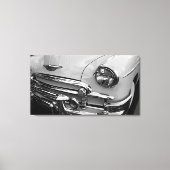 ヴィンテージクラシックカーシボレー キャンバスプリント (正面)