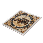 ヴィンテージクラシックカータイルのエレガンス タイル (側面)