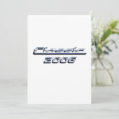 ヴィンテージクラシックカー2006誕生日ギフト 招待状 (スタンド正面)