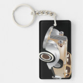 ヴィンテージクラシックギャツビースタイル キーホルダー (正面)