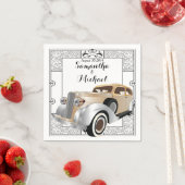 ヴィンテージクラシックギャツビースタイル スタンダードカクテルナプキン (インサイチュ)