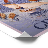 ヴィンテージクラシックギリシャ旅行ポスター ポスター (角)