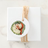 ヴィンテージクラシックサンタクリスマスギフト フェイバータグ (インサイチュ)