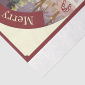 ヴィンテージクラシックサンタクロースのデコページ紙 薄葉紙 (詳細)