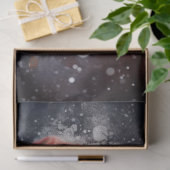 ヴィンテージクラシックサンタクロース雪の森 薄葉紙 (ギフト)