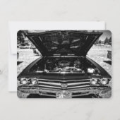 ヴィンテージクラシックシェヴィシェベルカー写真 カード (正面)