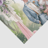 ヴィンテージクラシックシャビーシック結婚ズ 薄葉紙 (詳細)