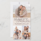 ヴィンテージクラシックスクロール幸せ感謝祭4枚 シーズンカード (正面)