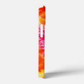 ヴィンテージクラシックスタイルレインボー絞り染めデザイン Case-Mate iPhoneケース (裏面 / 右)