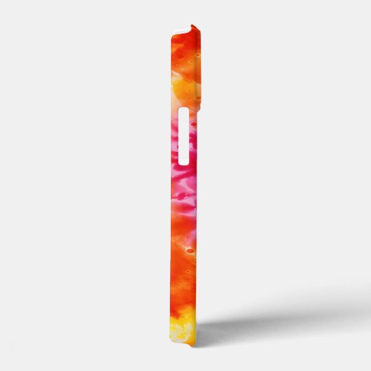 ヴィンテージクラシックスタイルレインボー絞り染めデザイン Case-Mate iPhoneケース (裏面 / 右)