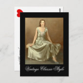 ヴィンテージクラシックスタイル ポストカード (正面/裏面)