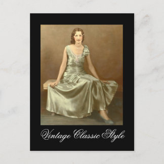 ヴィンテージクラシックスタイル ポストカード