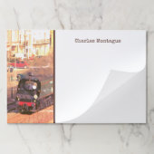 ヴィンテージクラシックスチームロカンミヤ、あなたの名前 ペーパーパッド (折り畳み)