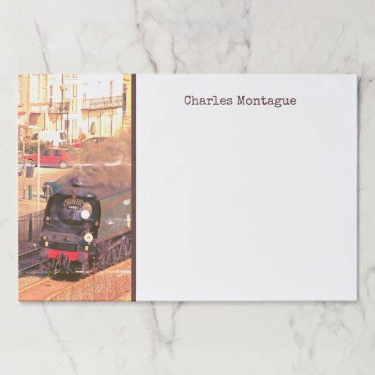 ヴィンテージクラシックスチームロカンミヤ、あなたの名前 ペーパーパッド (正面)