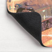 ヴィンテージクラシックスチームロコタンミヤパーソナライズされた、 マウスパッド (コーナー)