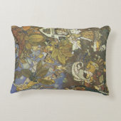 ヴィンテージクラシックストーリーブックキャラクター、エドモンド・ダラック アクセントクッション (裏面)