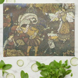 ヴィンテージクラシックストーリーブックキャラクター、エドモンド・ダラック キッチンタオル