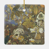 ヴィンテージクラシックストーリーブックキャラクター、エドモンド・ダラック セラミックオーナメント (裏面)