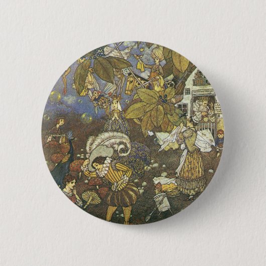 ヴィンテージクラシックストーリーブックキャラクター、エドモンド・ダラック 缶バッジ (正面)