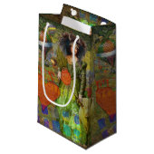 ヴィンテージクラシックタウロスポートレートゴシック美術 スモールペーパーバッグ (正面アングル)