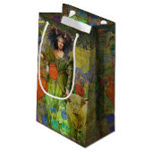 ヴィンテージクラシックタウロスポートレートゴシック美術 スモールペーパーバッグ (裏面アングル)