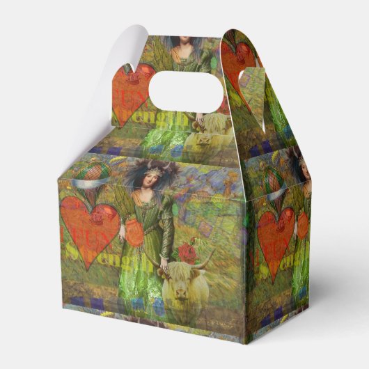 ヴィンテージクラシックタウロスポートレートゴシック美術 フェイバーボックス (正面サイド)