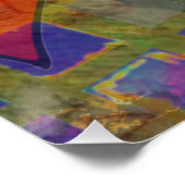 ヴィンテージクラシックタウロスポートレートゴシック美術 ポスター (コーナー)