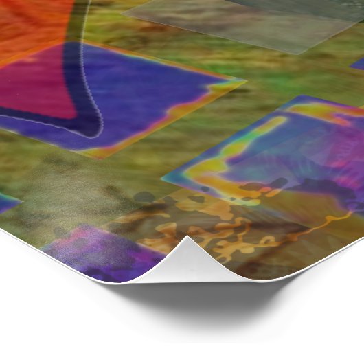 ヴィンテージクラシックタウロスポートレートゴシック美術 ポスター (コーナー)