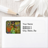 ヴィンテージクラシックタウロスポートレートゴシック美術 ラベル (インサイチュ)