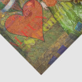 ヴィンテージクラシックタウロスポートレートゴシック美術 薄葉紙 (詳細)