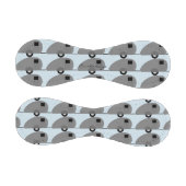 ヴィンテージクラシックティアドロップトレーラー丸キャラバン 野球ボール (パネル)