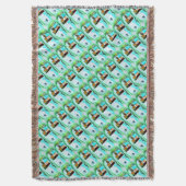 ヴィンテージクラシックトレーラーキャラバンサンダー_コーブ スローブランケット (正面縦)