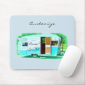 ヴィンテージクラシックトレーラージプシーキャラバン マウスパッド (マウス)