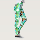 ヴィンテージクラシックトレーラージプシーキャラバン レギンス (右)