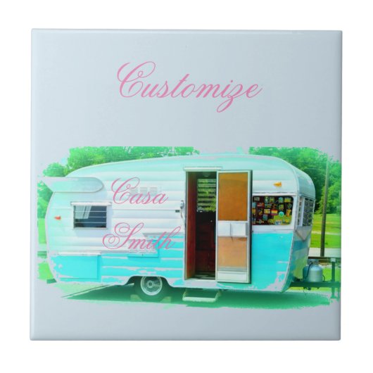 ヴィンテージクラシックトレーラージプシー隊 タイル (正面)