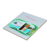 ヴィンテージクラシックトレーラージプシー隊 タイル (側面)